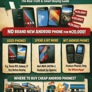 Which Android Phone Is 20000 In Nigeria