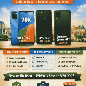 Which Phone Can I Get For 70k In Nigeria