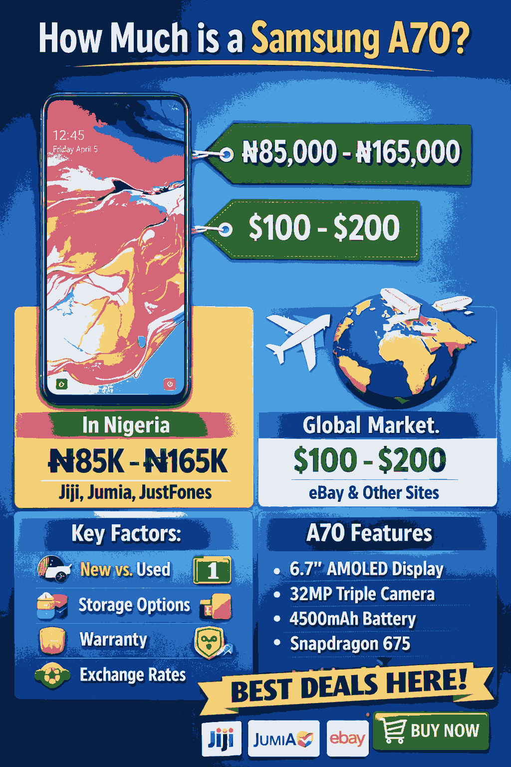 How Much Is A Samsung A70