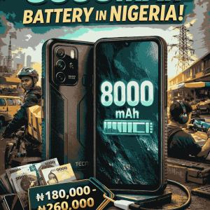 Tecno Phone With 8000mAh Battery Price in Nigeria