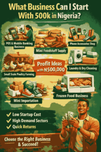 What Business Can I Start With 500k in Nigeria? (2026 Profitable Ideas & Full Startup Guide)