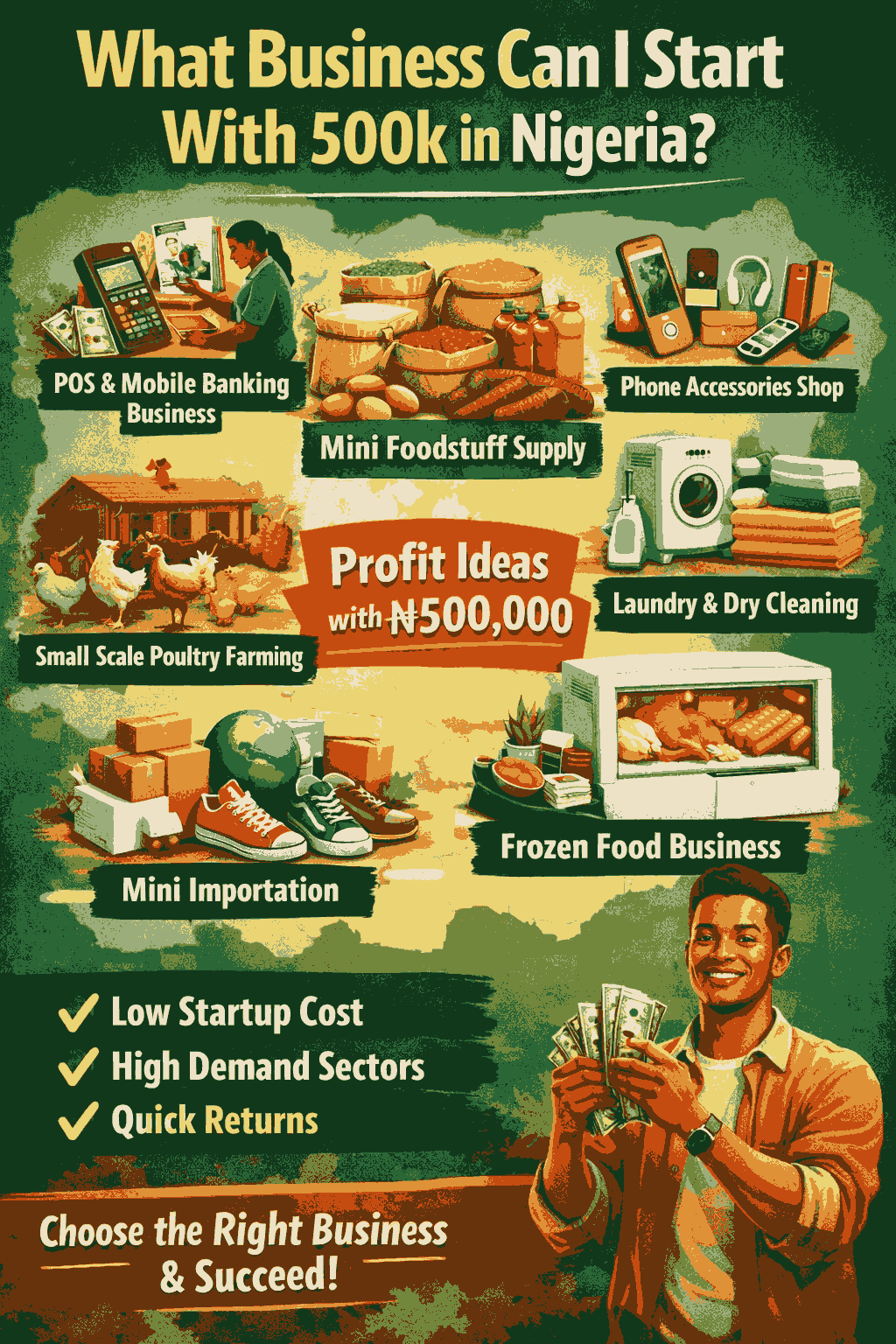 What Business Can I Start With 500k In Nigeria