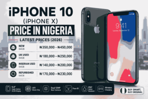 Iphone 10 Price In Nigeria