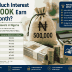 How much interest will 500K earn in a month? A Nigeria Guide to Savings Rates, Calculations and Better Options