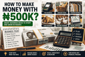 How to Make Money with 500k? A Practical Guide to Investing ₦500,000 in Nigeria