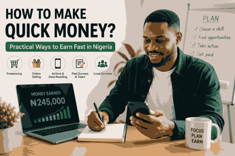 How to Make Quick Money in Nigeria: Legitimate Ways to Earn Extra Cash