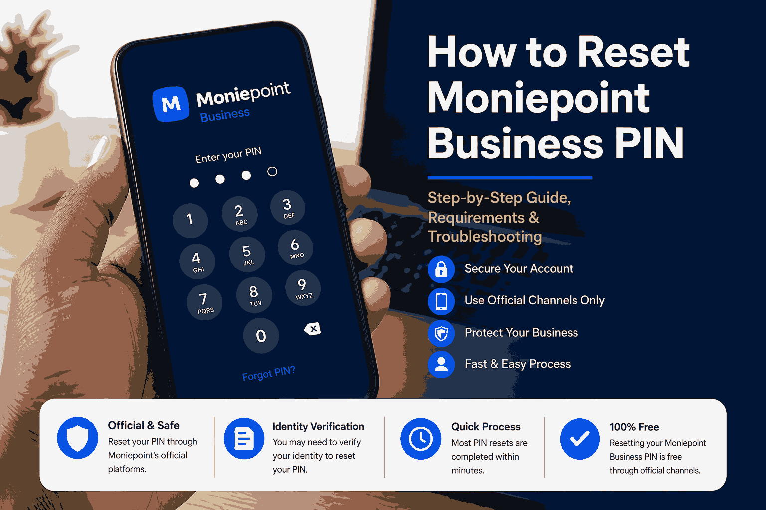 How To Reset Moniepoint Business Pin