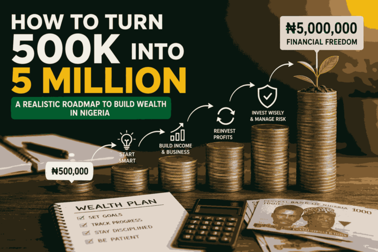 How to Turn 500k into 5 Million in Nigeria: A Realistic Roadmap for Building Wealth