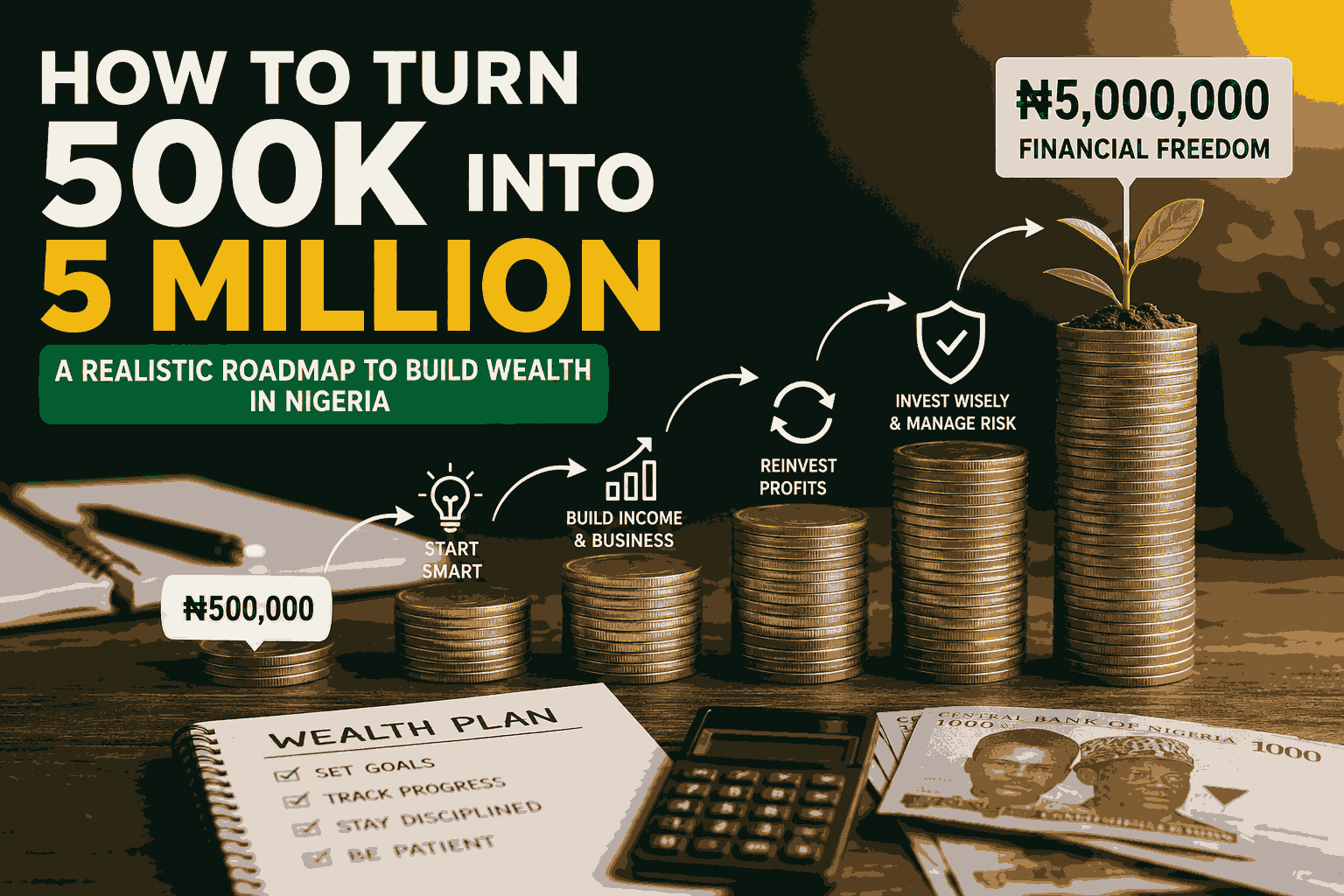 How To Turn 500k Into 5 Million In Nigeria
