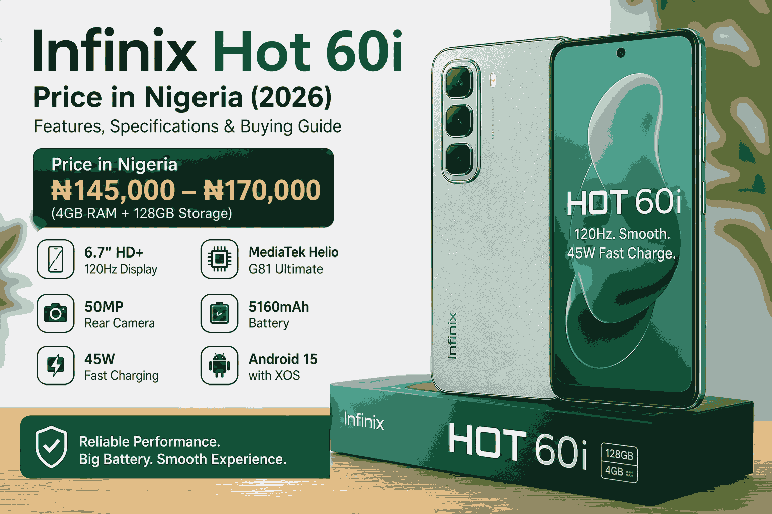 Infinix Hot 60i Price