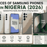 Prices of Samsung Phones in Nigeria