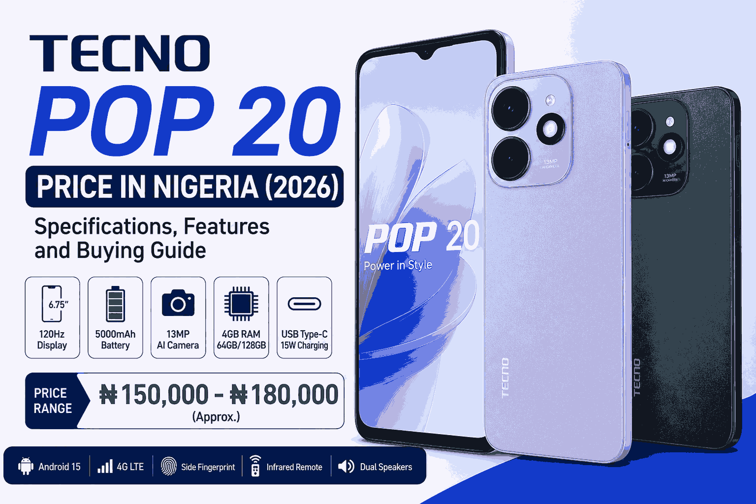 Tecno Pop 20 Price In Nigeria