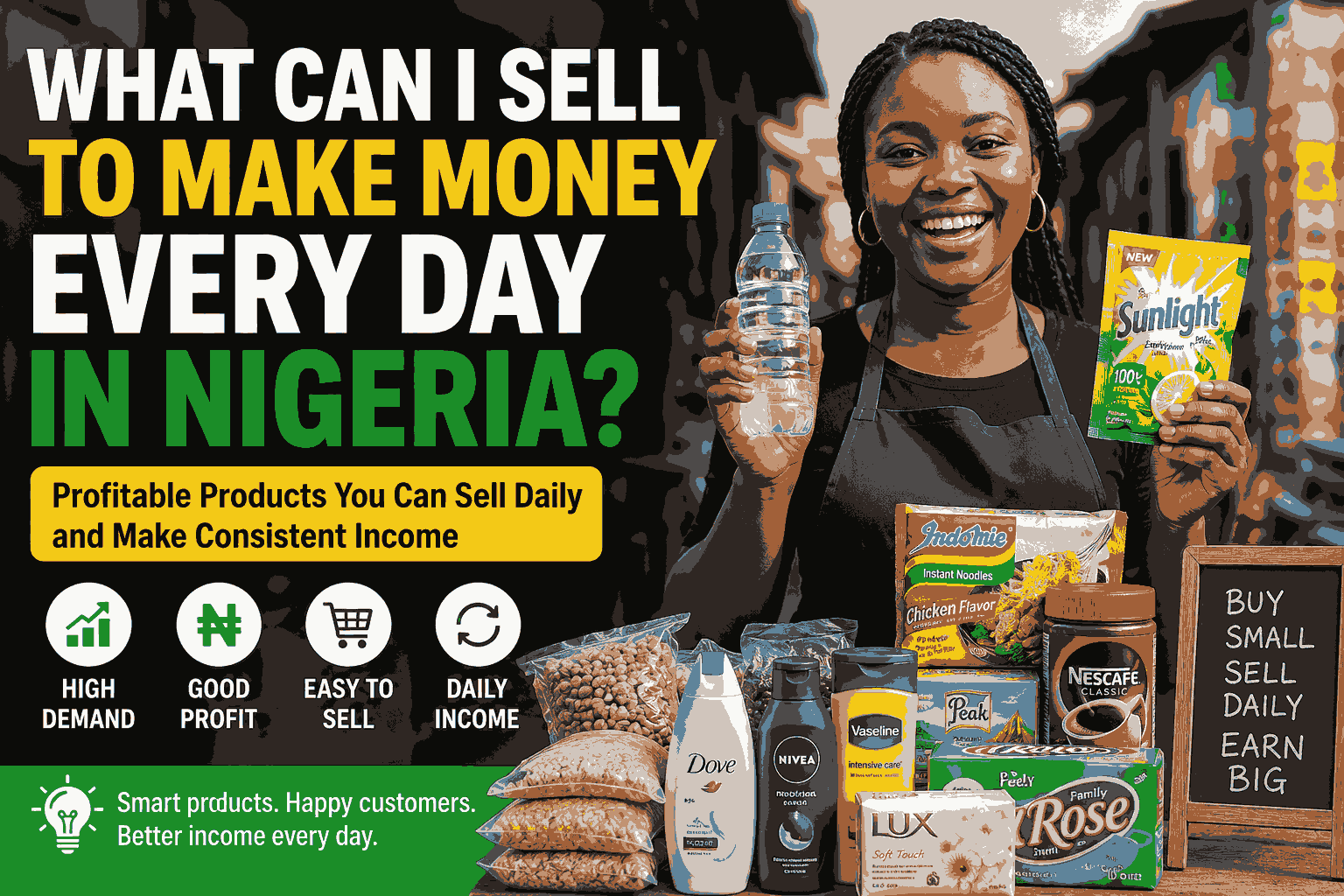 What Can I Sell To Make Money Every Day In Nigeria