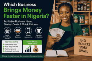 Which Business Brings Money Faster in Nigeria? 15 Businesses to Consider in 2026